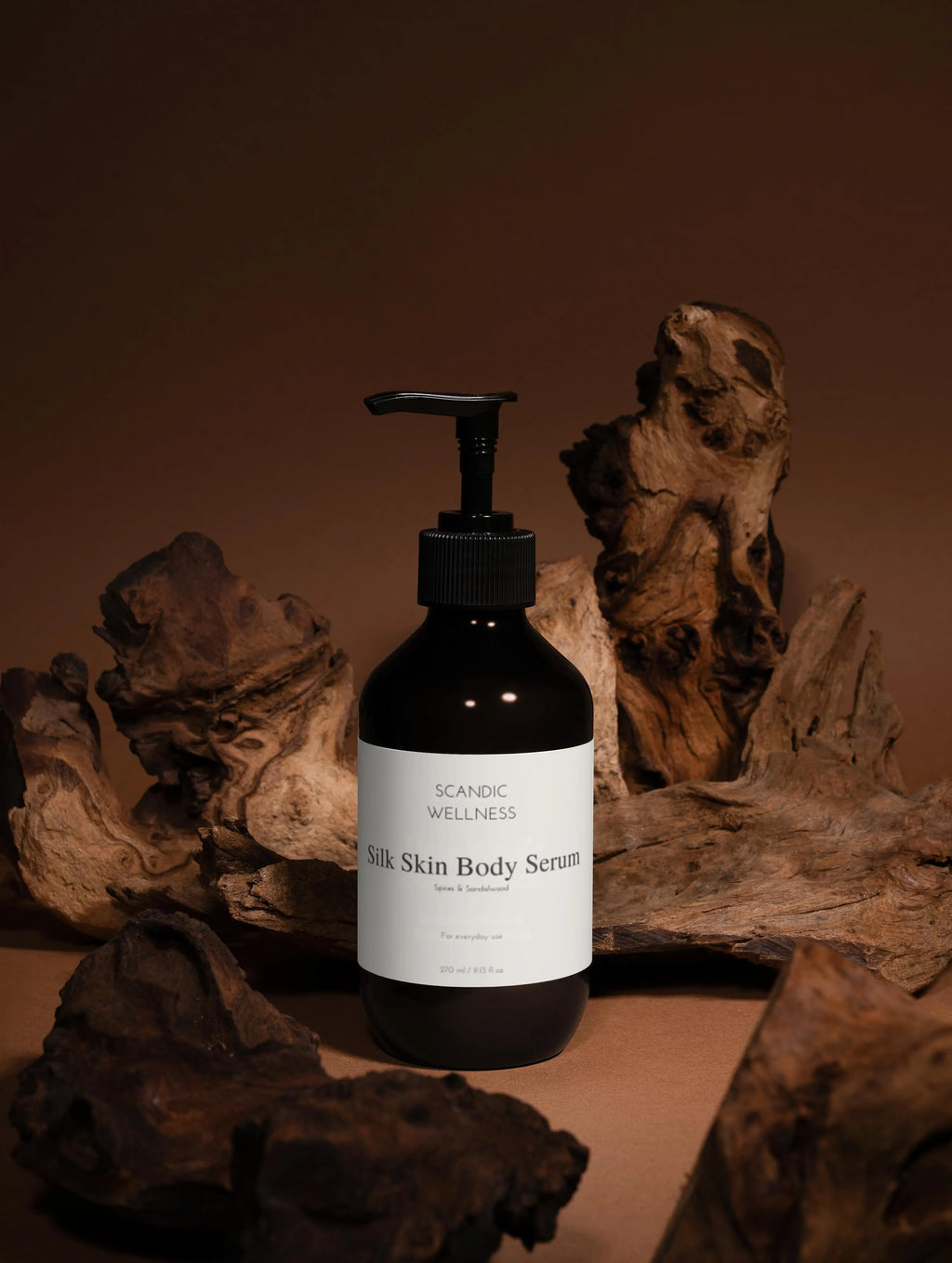 Silk Skin Body Serum, Spices & Sandalwood - Scandic wellness